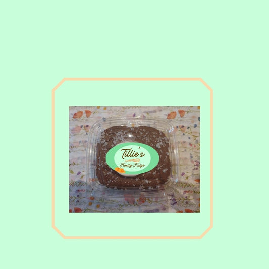 Salted Chocolate Fudge 16 oz.